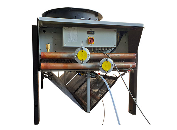 V-Glykoler mit Wasserbesprühung