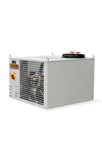 Wärmetauscher im LTK-Gehäuse