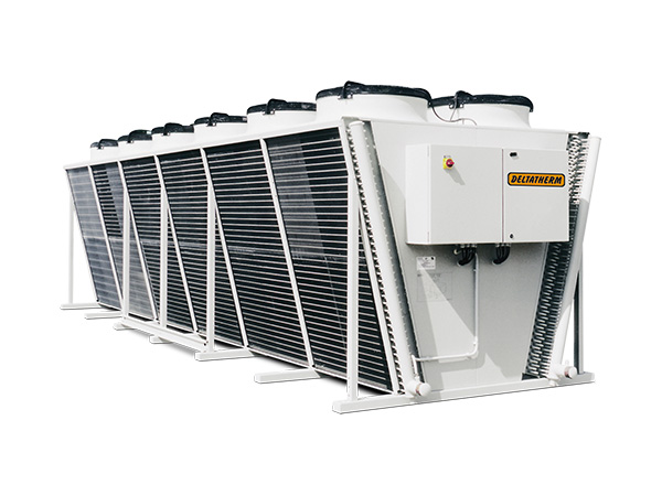 Refroidisseur au glycol en V / Refroidisseur sec